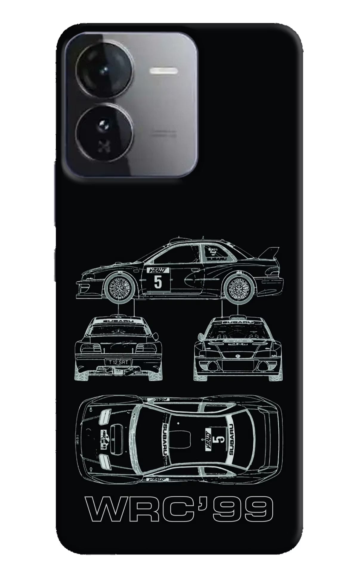 WRC'99 iQOO Z9 5G Hard Case Back Cover by Casekaro