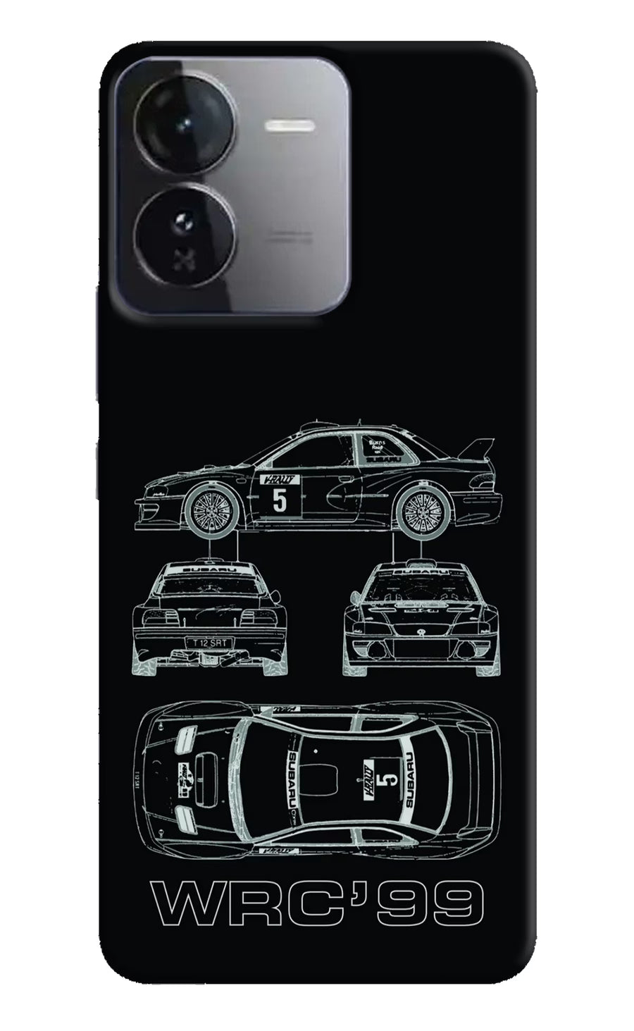 WRC'99 iQOO Z9 5G Back Cover, Hard case