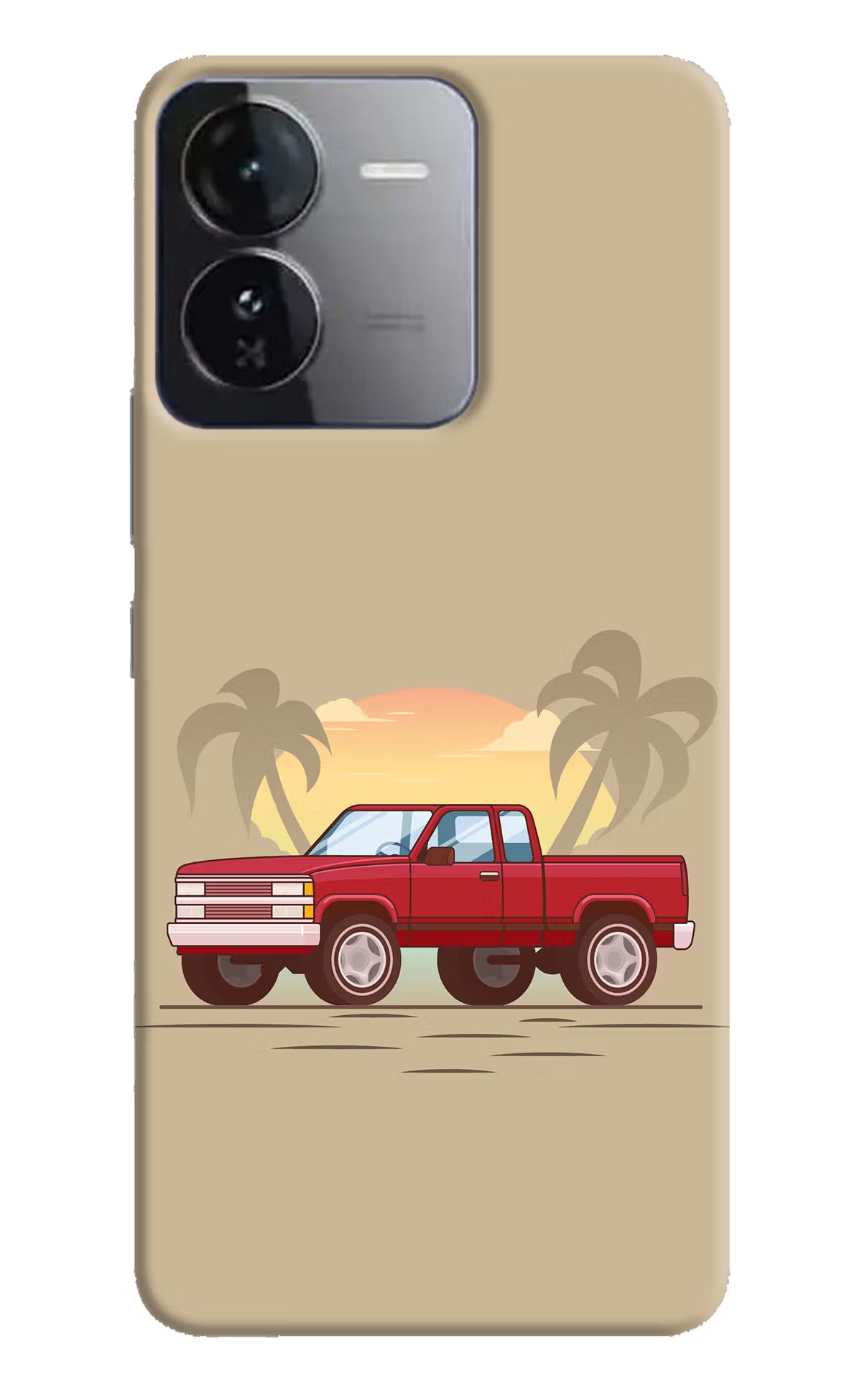 Desert Classic Drive iQOO Z9 5G Hard Case Back Cover by Casekaro
