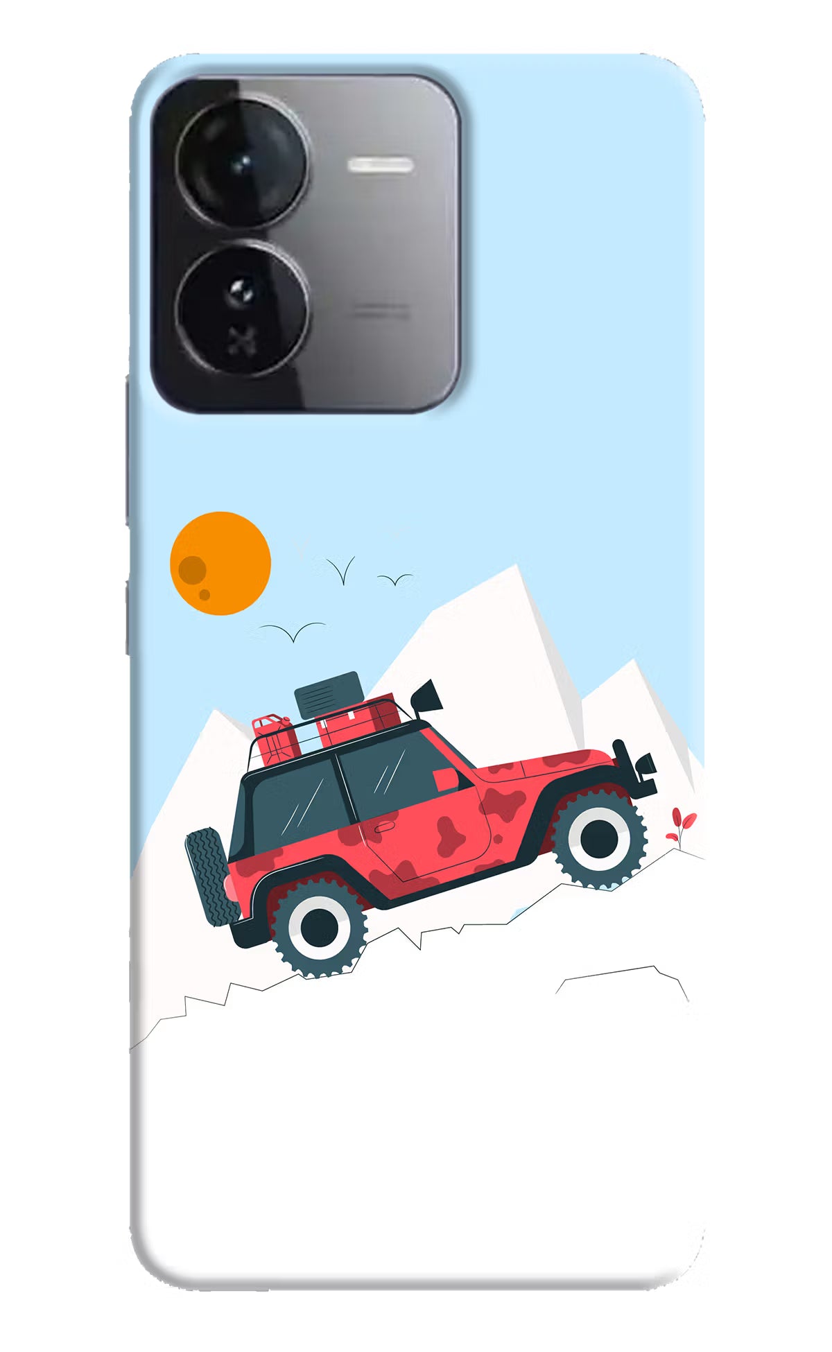 Mountain Trail Beast iQOO Z9 5G Hard Case Back Cover by Casekaro