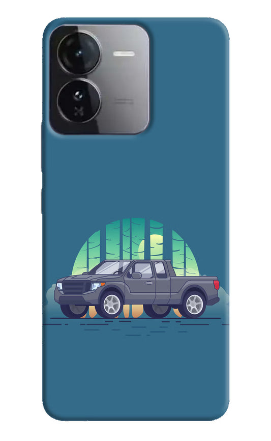 Retro Garage Vibe iQOO Z9 5G Hard Case Back Cover by Casekaro