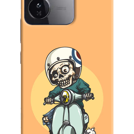 Undead Biker iQOO Z9 5G Hard Case Back Cover by Casekaro