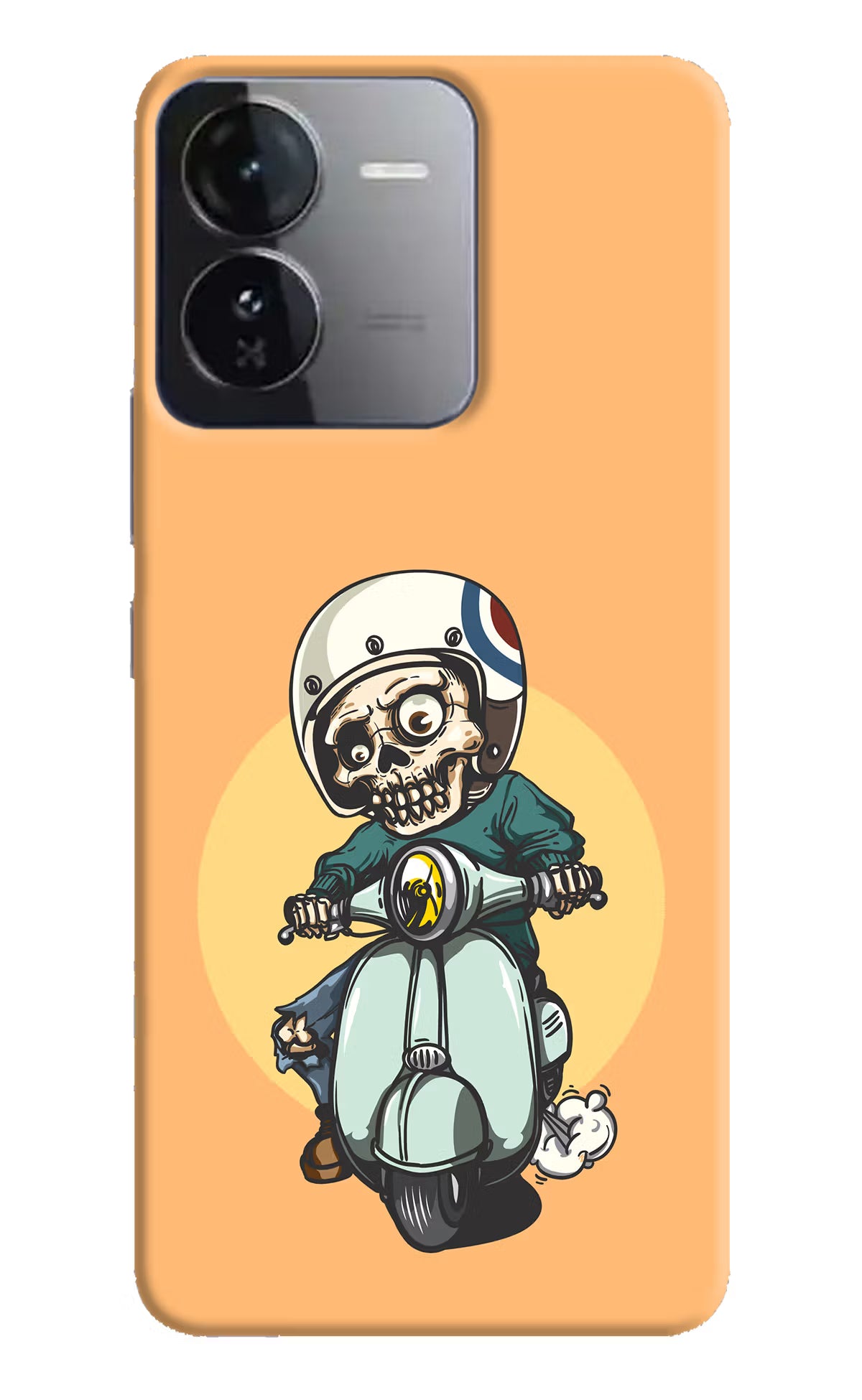 Undead Biker iQOO Z9 5G Hard Case Back Cover by Casekaro