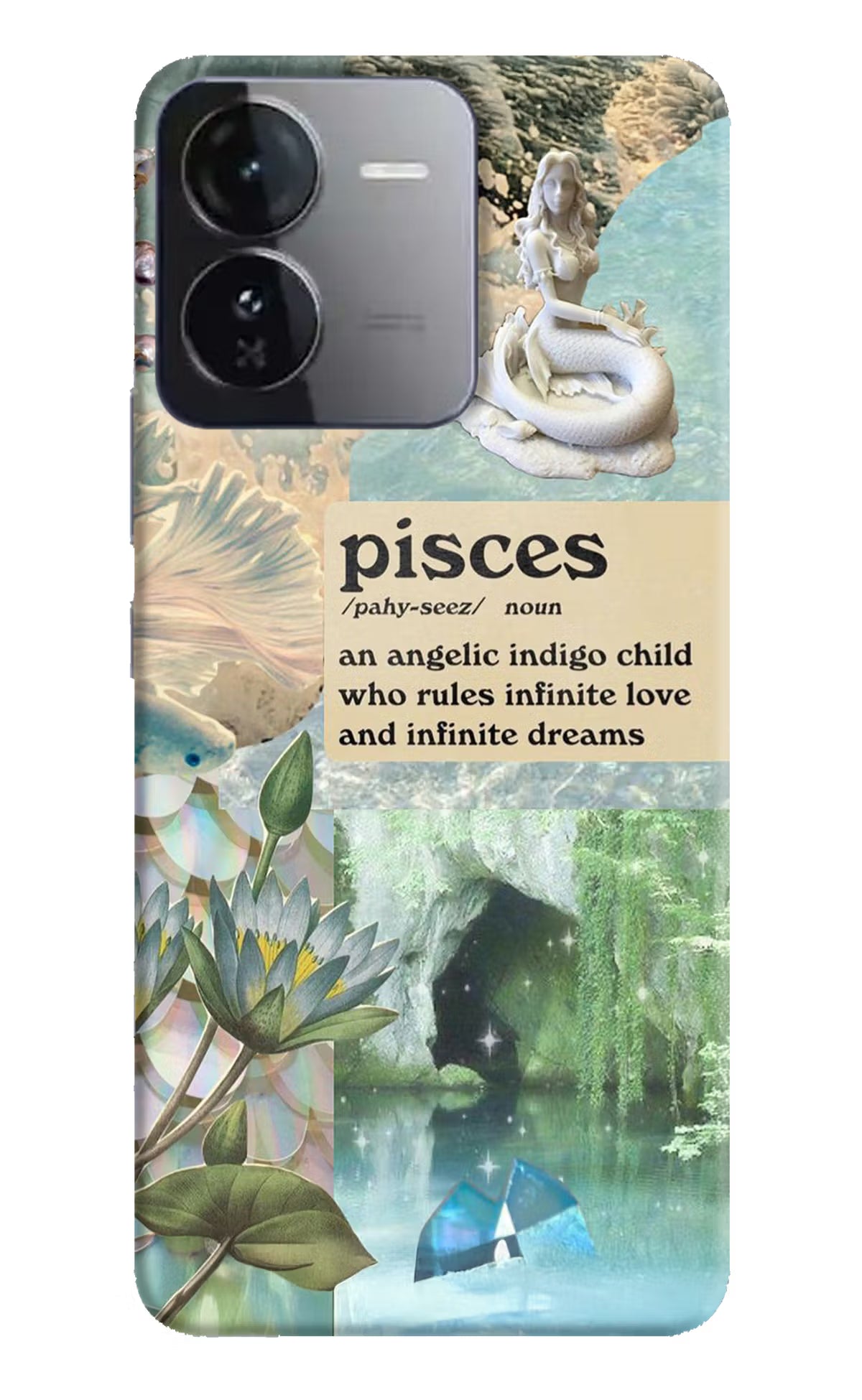 Pisces Zodiac iQOO Z9 5G Hard Case Back Cover by Casekaro