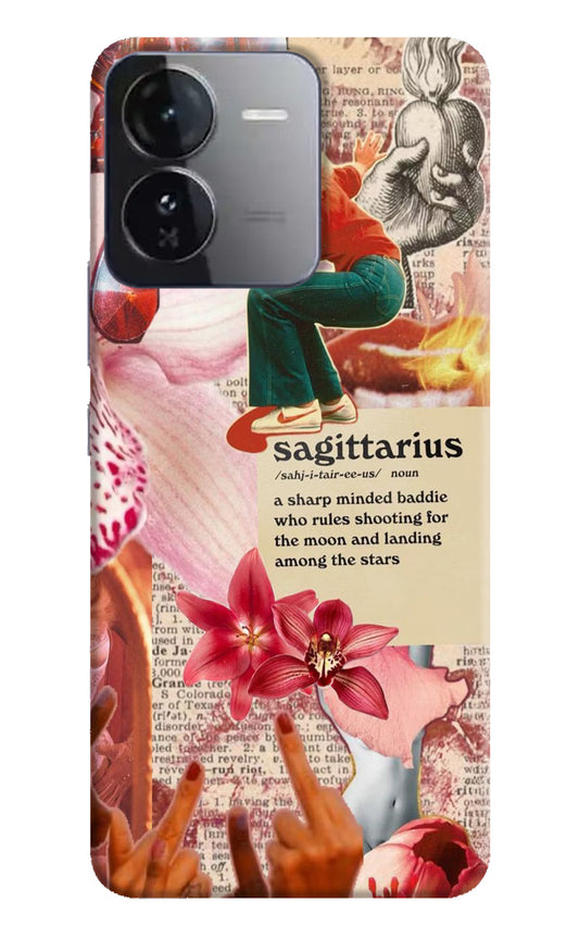 Sagittarius Zodiac iQOO Z9 5G Hard Case Back Cover by Casekaro