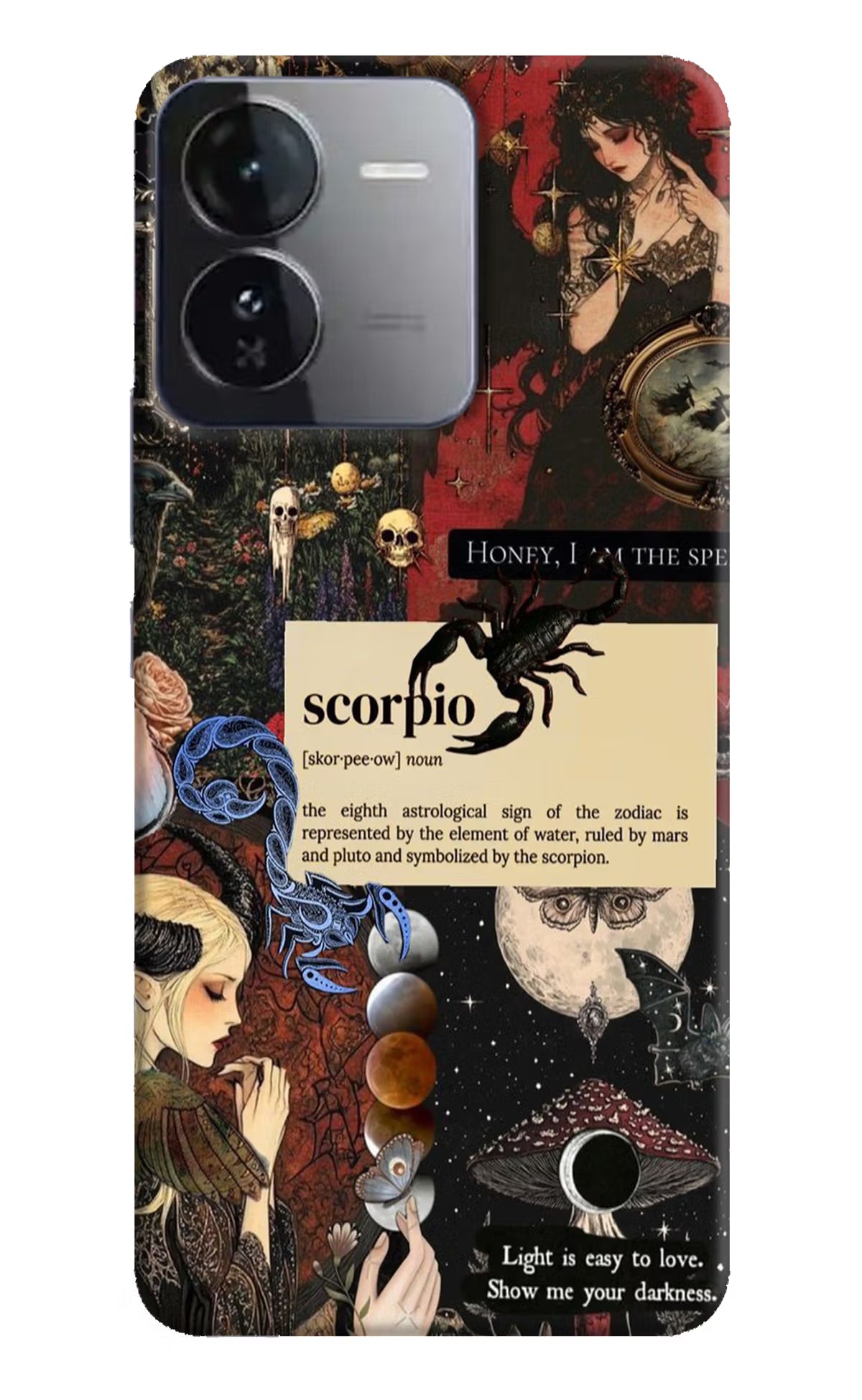Scorpio Zodiac iQOO Z9 5G Hard Case Back Cover by Casekaro