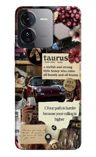 Taurus Zodiac iQOO Z9 5G Hard Case Back Cover by Casekaro
