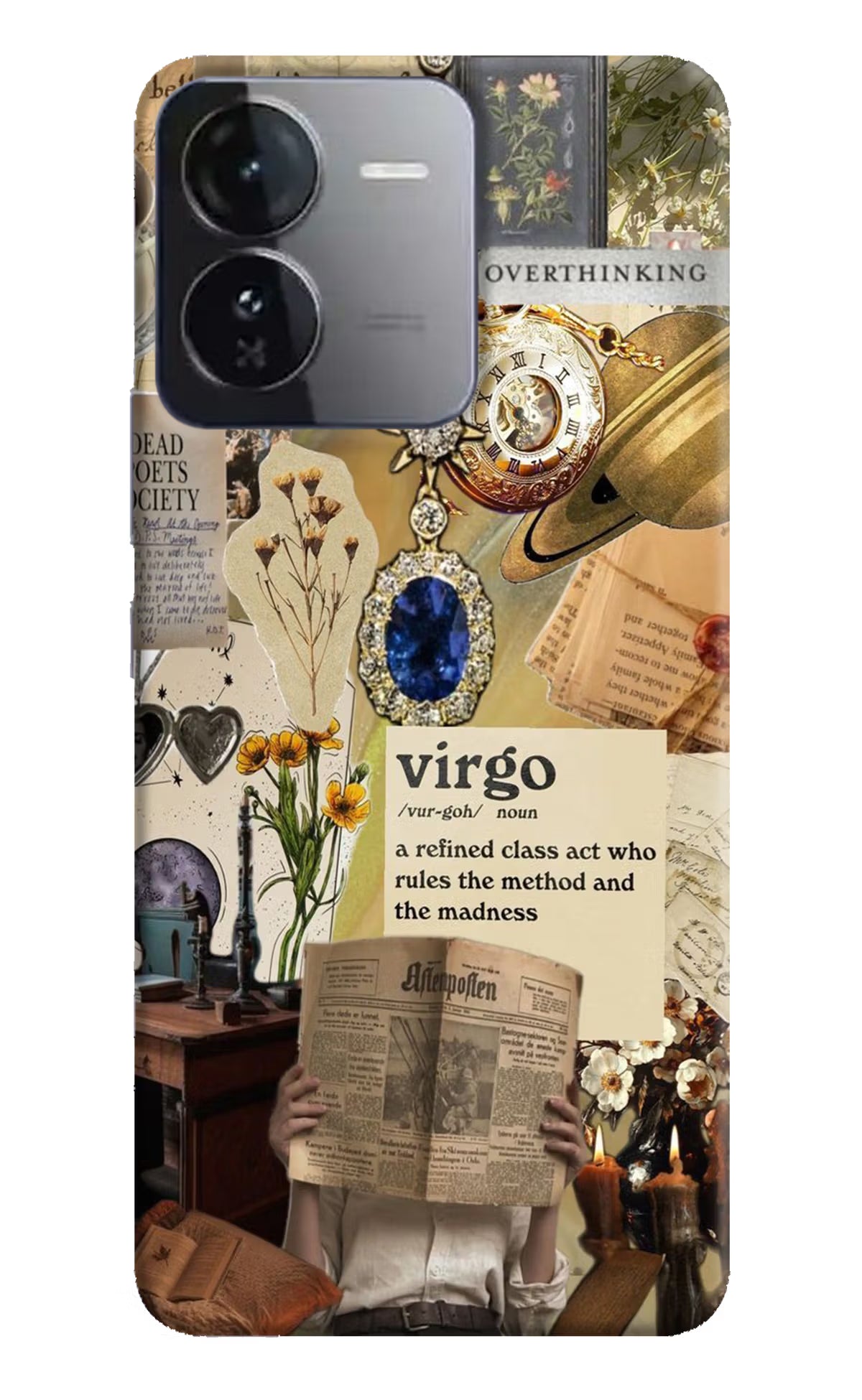 Virgo Zodiac iQOO Z9 5G Hard Case Back Cover by Casekaro
