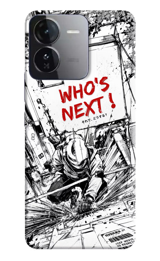 Who's Next iQOO Z9 5G Hard Case Back Cover by Casekaro