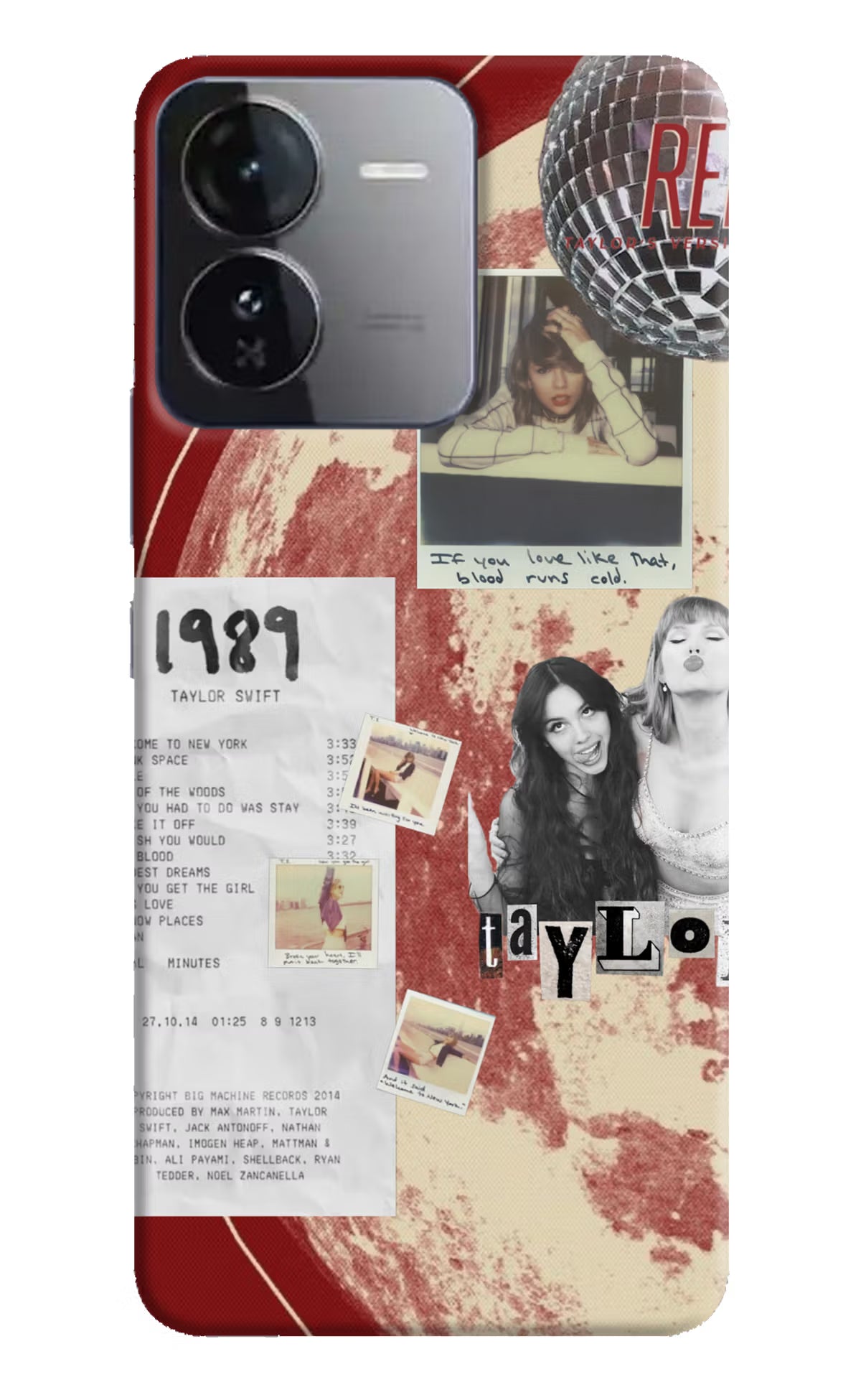 Taylor Swift iQOO Z9 5G Back Cover