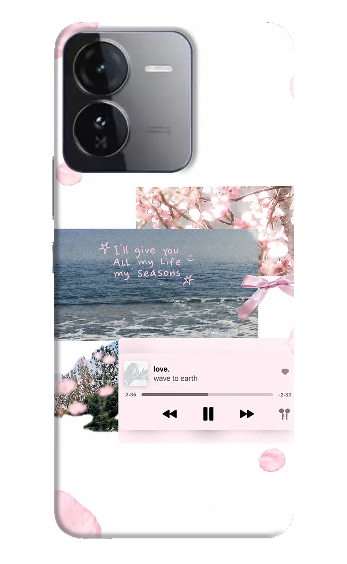 Wave to earth iQOO Z9 5G Back Cover