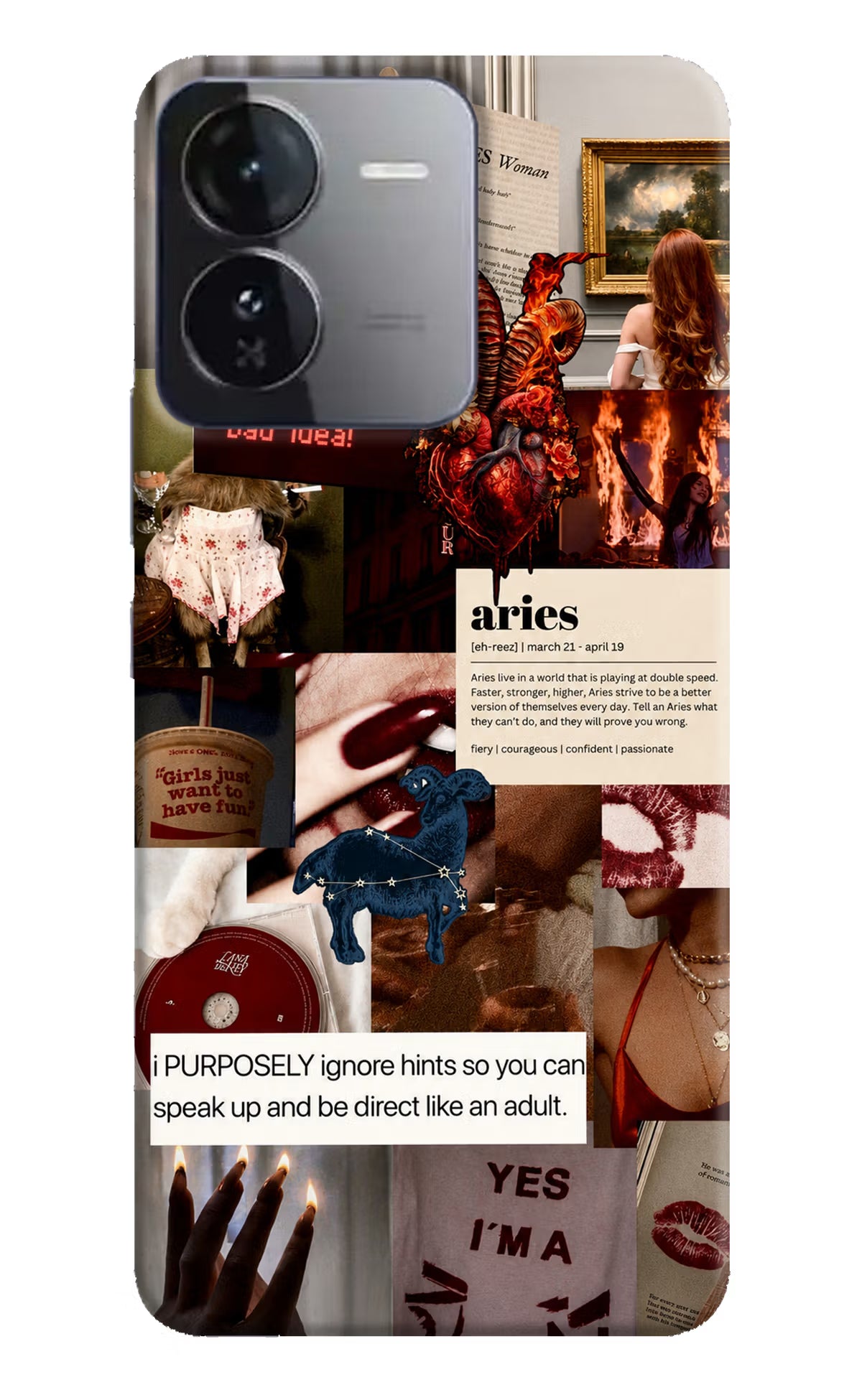 Zodiac Aries iQOO Z9 5G Back Cover