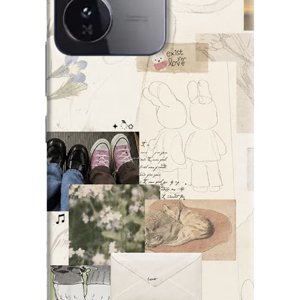 Soft Aesthetic iQOO Z9 5G Hard Case Back Cover by Casekaro
