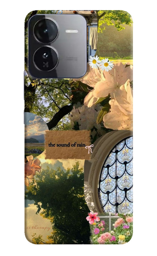 Rain iQOO Z9 5G Hard Case Back Cover by Casekaro