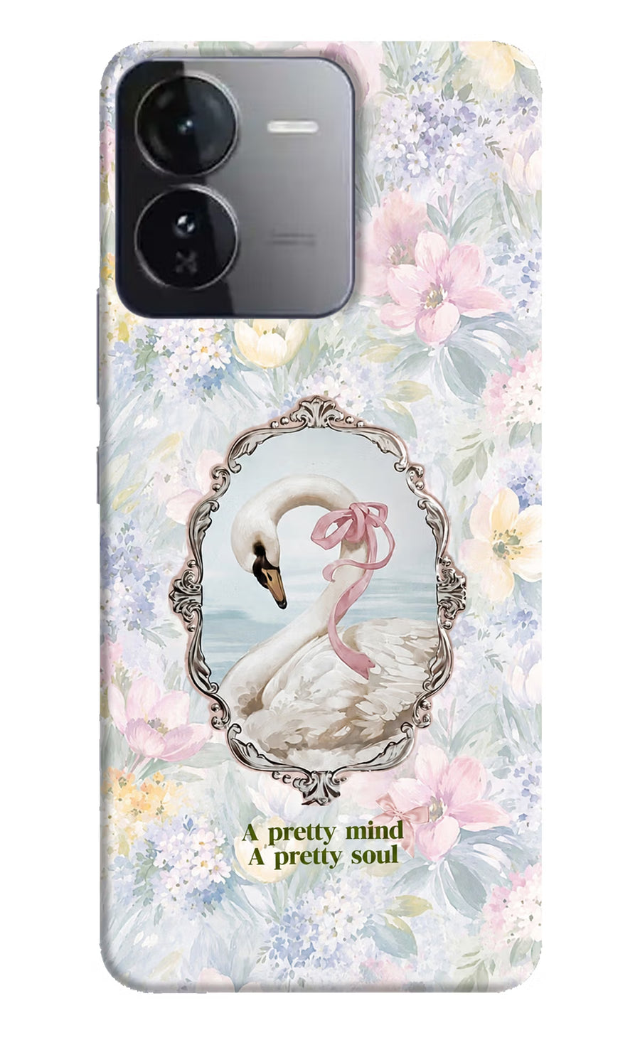 Pretty Mind Pretty Soul iQOO Z9 5G Back Cover, Hard case
