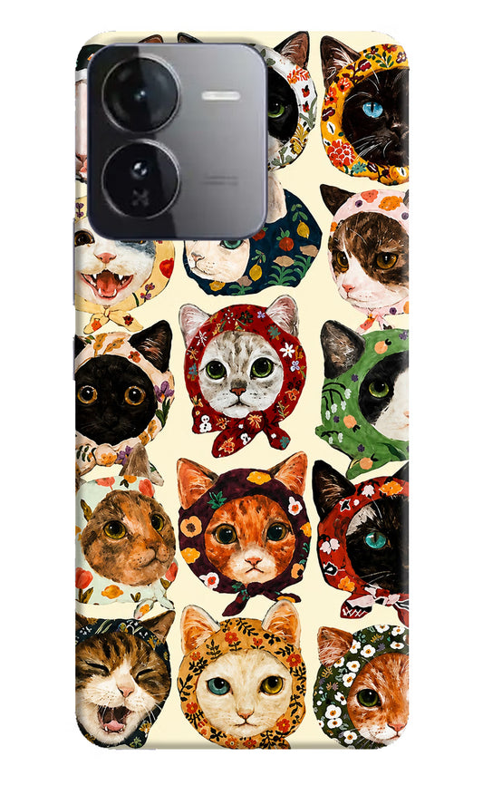 Cool Cat iQOO Z9 5G Hard Case Back Cover by Casekaro