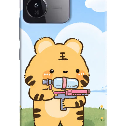 Tiger Treat iQOO Z9 5G Hard Case Back Cover by Casekaro