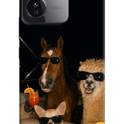 Party Squad iQOO Z9 5G Hard Case Back Cover by Casekaro
