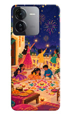 Diwali Night iQOO Z9 5G Hard Case Back Cover by Casekaro