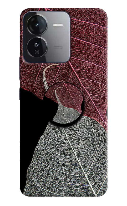 Leaf Pattern iQOO Z9 5G Pop Case by Casekaro
