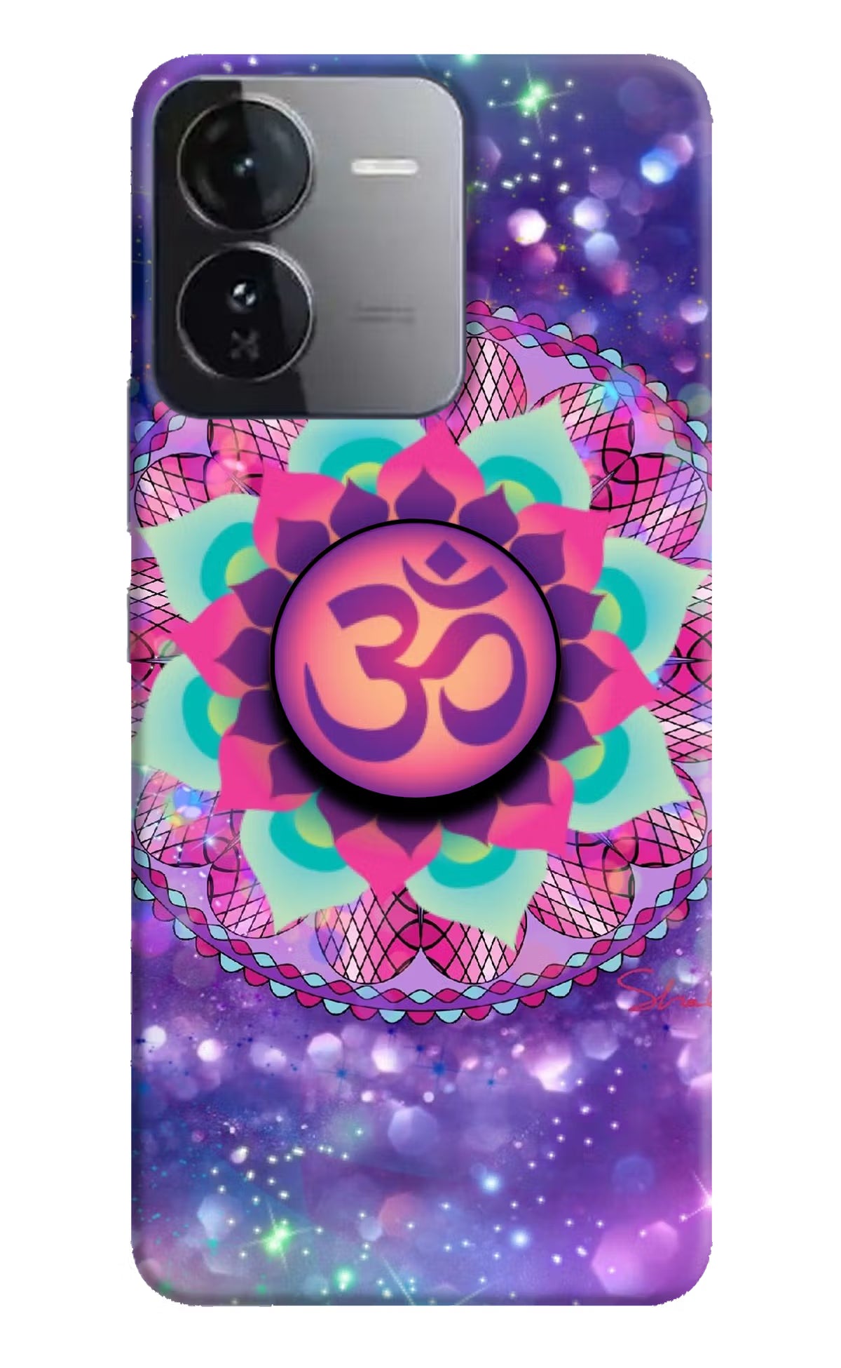 Om Purple iQOO Z9 5G Pop Case by Casekaro