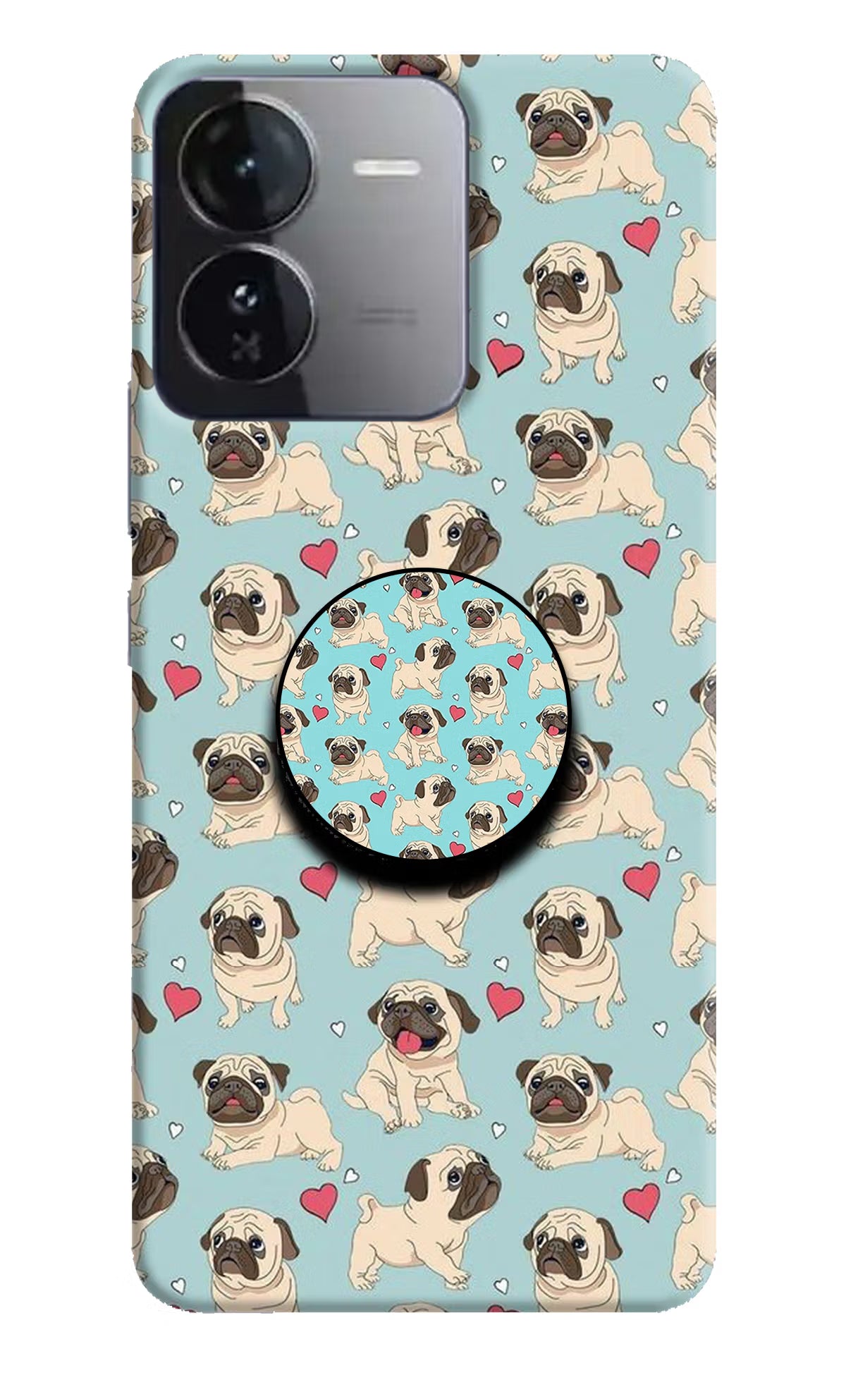 Pug Dog iQOO Z9 5G Pop Case by Casekaro