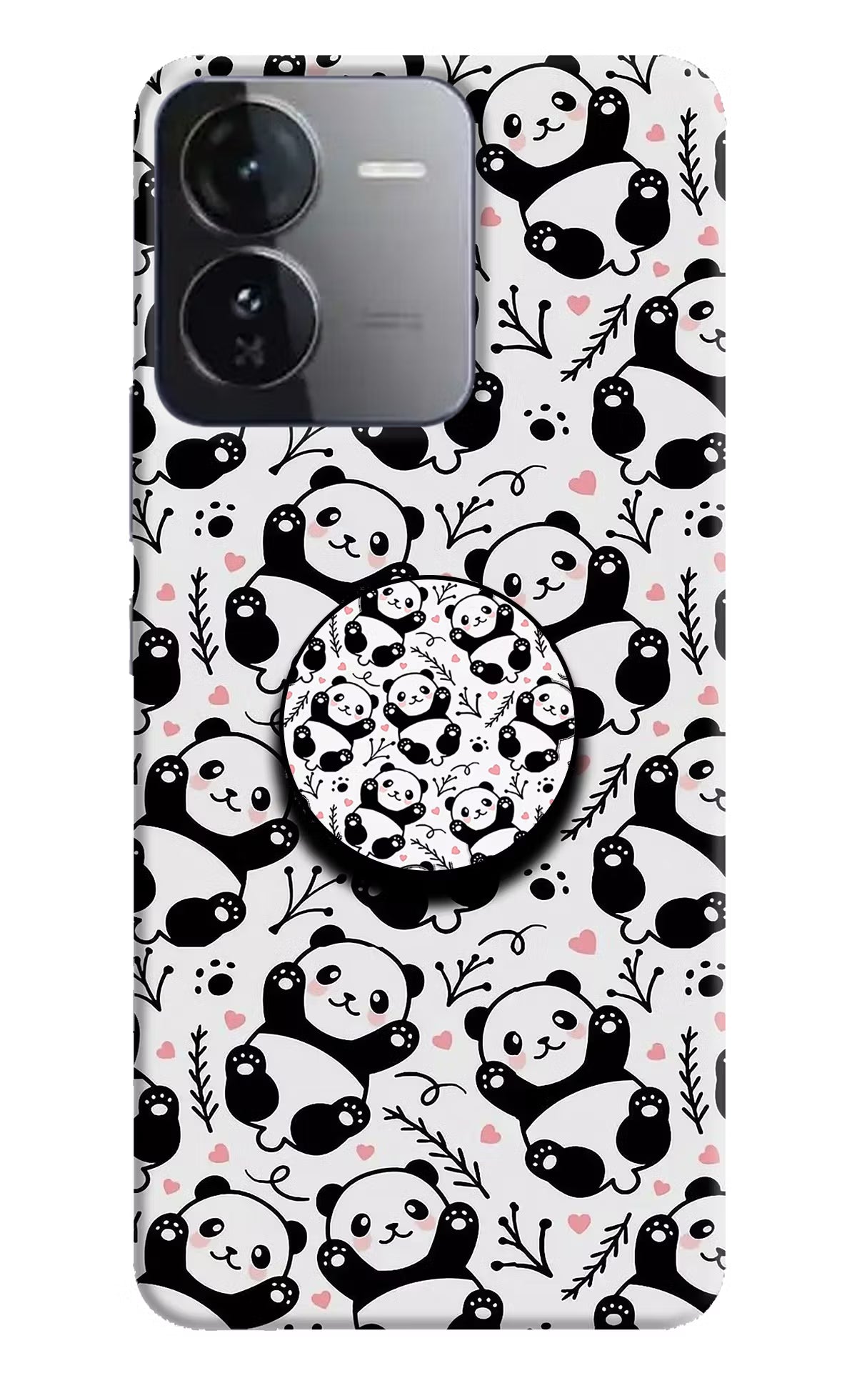 Cute Panda iQOO Z9 5G Pop Case by Casekaro