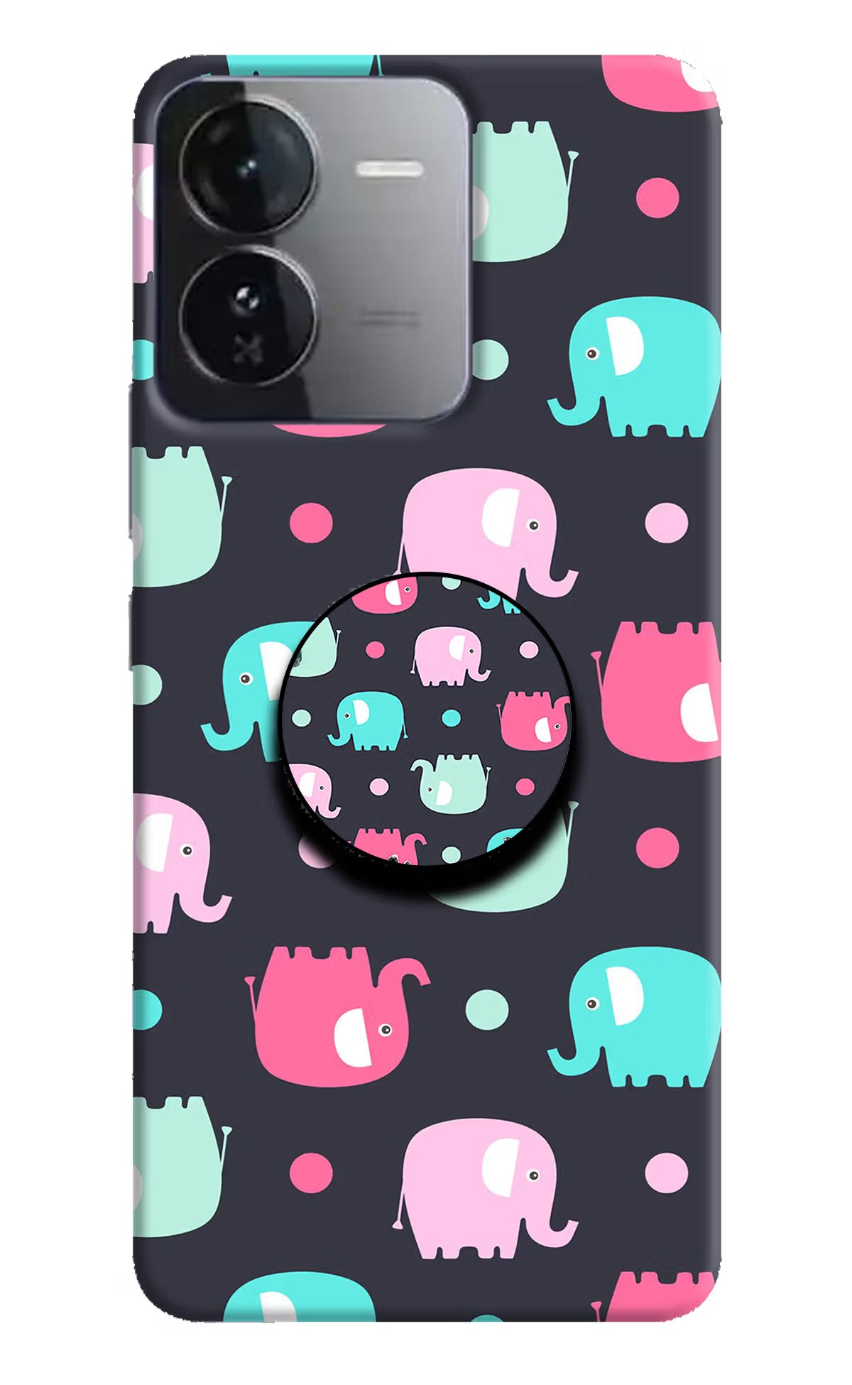 Baby Elephants iQOO Z9 5G Pop Case by Casekaro