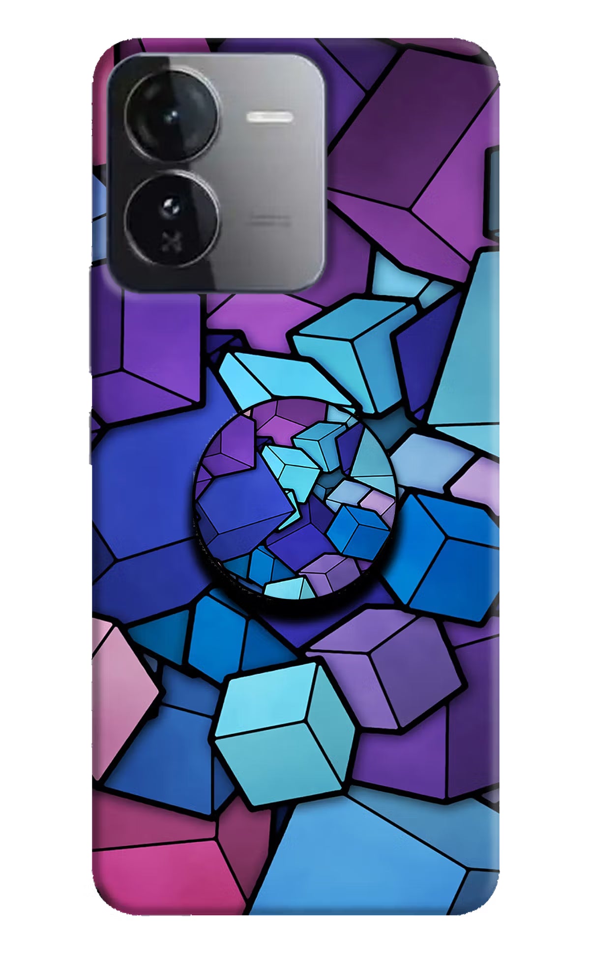 Cubic Abstract iQOO Z9 5G Pop Case by Casekaro