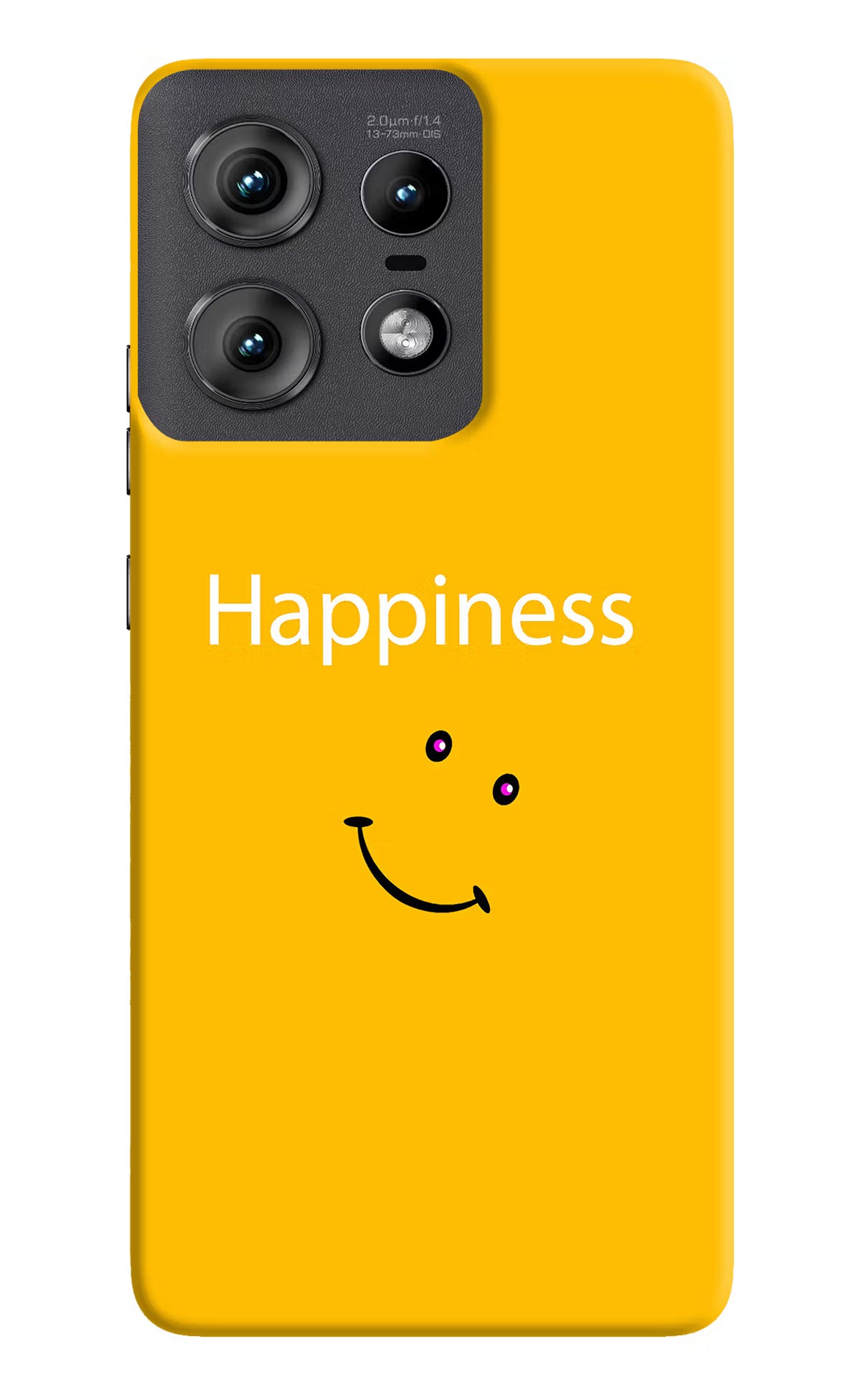 Happiness With Smiley Moto Edge 50 Pro 5G Hard Case Back Cover by Casekaro