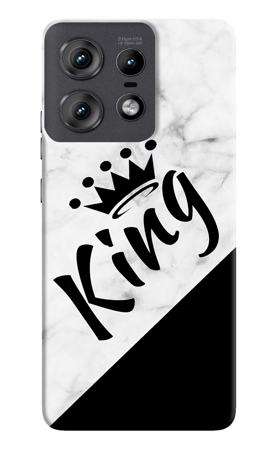 King Moto Edge 50 Pro 5G Back Cover, Hard case