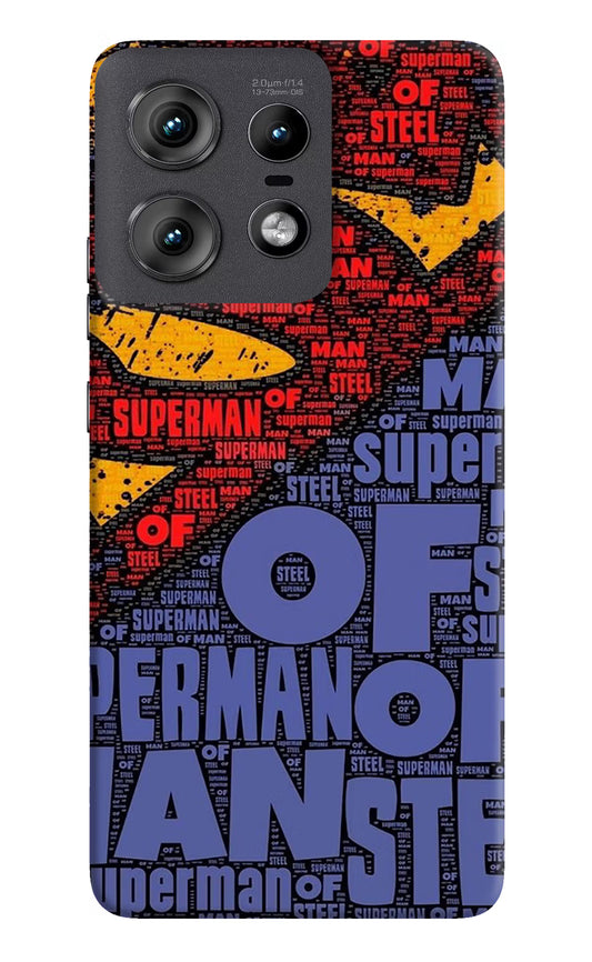 Superman Moto Edge 50 Pro 5G Hard Case Back Cover by Casekaro