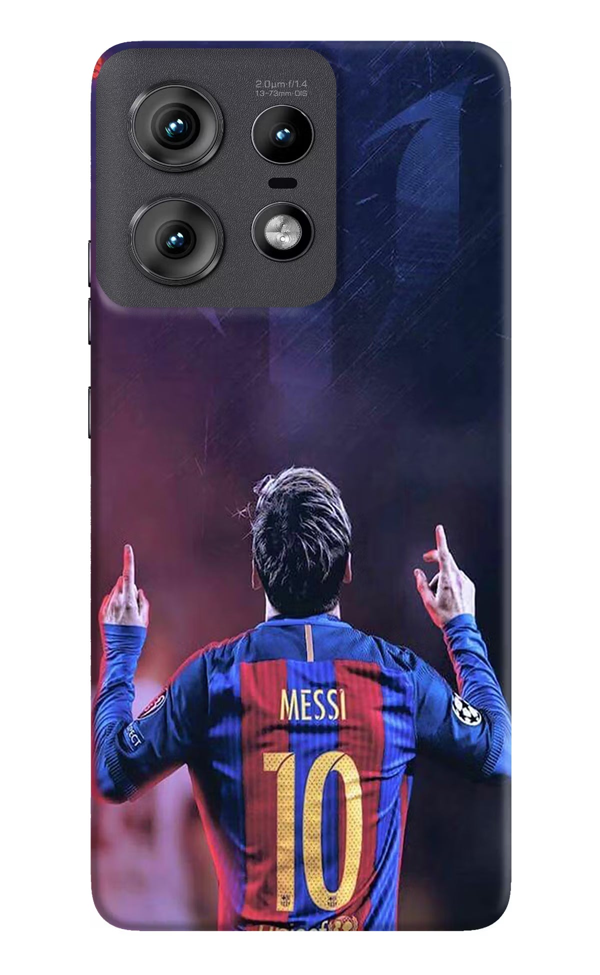 Messi Moto Edge 50 Pro 5G Hard Case Back Cover by Casekaro