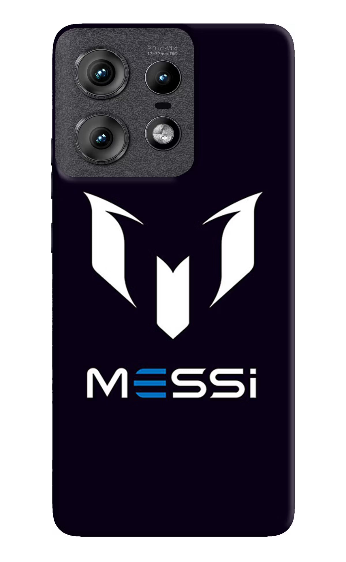 Messi Logo Moto Edge 50 Pro 5G Hard Case Back Cover by Casekaro