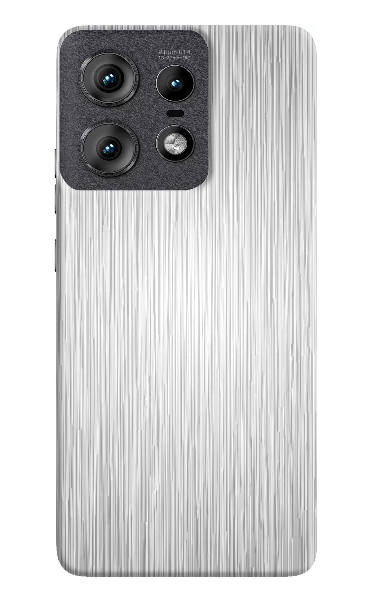 Wooden Grey Texture Moto Edge 50 Pro 5G Back Cover