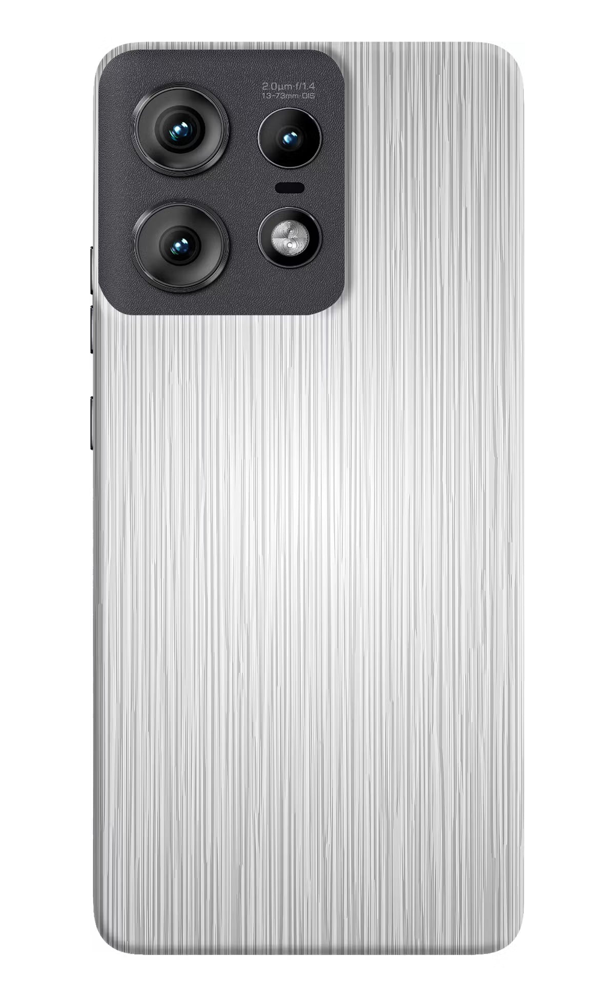 Wooden Grey Texture Moto Edge 50 Pro 5G Hard Case Back Cover by Casekaro