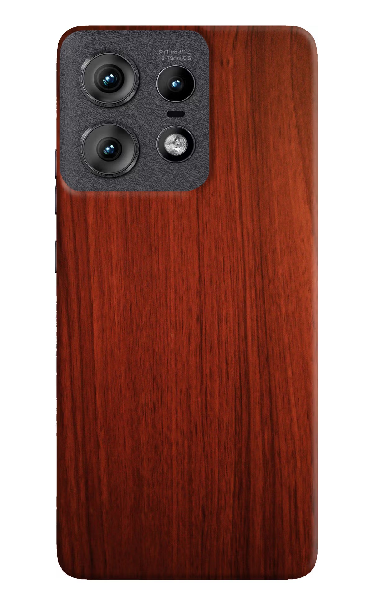 Wooden Plain Pattern Moto Edge 50 Pro 5G Hard Case Back Cover by Casekaro