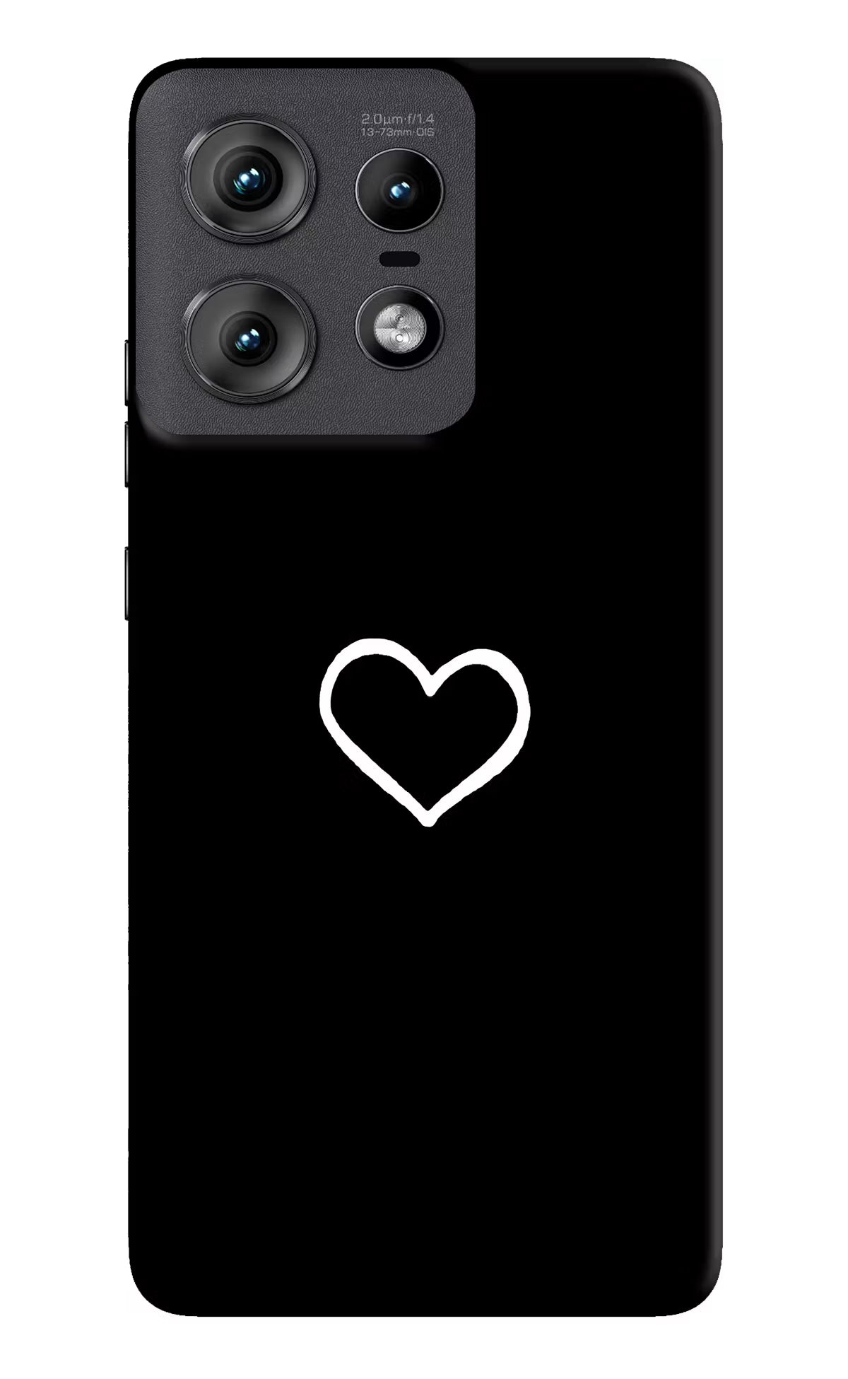 Heart Moto Edge 50 Pro 5G Hard Case Back Cover by Casekaro