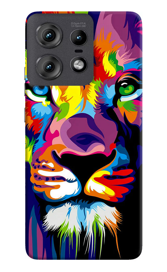 Lion Moto Edge 50 Pro 5G Hard Case Back Cover by Casekaro