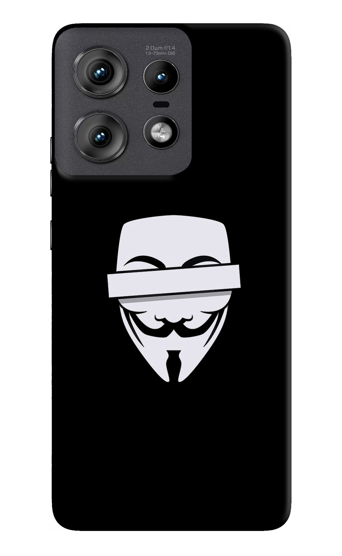 Anonymous Face Moto Edge 50 Pro 5G Back Cover