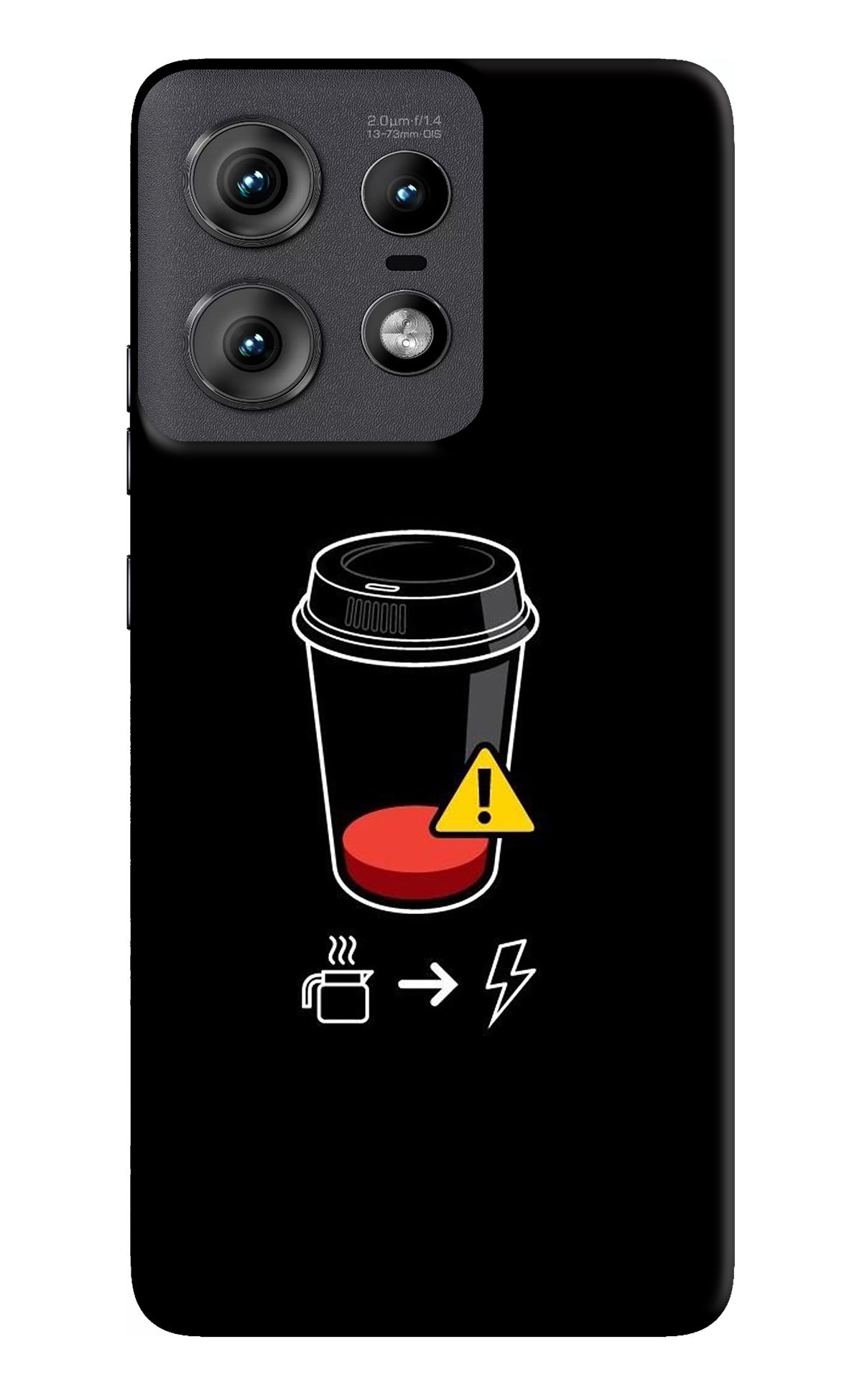 Coffee Moto Edge 50 Pro 5G Back Cover