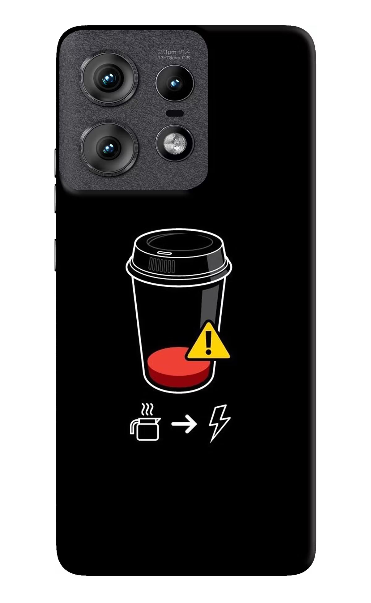 Coffee Moto Edge 50 Pro 5G Hard Case Back Cover by Casekaro
