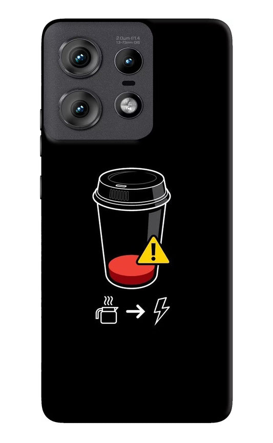 Coffee Moto Edge 50 Pro 5G Hard Case Back Cover by Casekaro