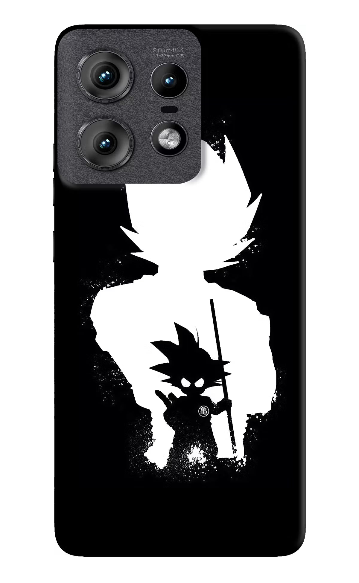 Goku Shadow Moto Edge 50 Pro 5G Hard Case Back Cover by Casekaro