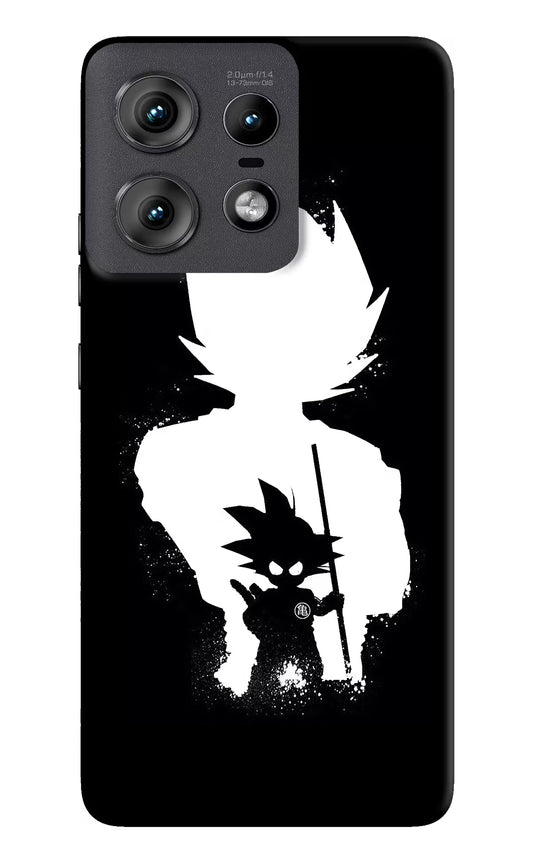 Goku Shadow Moto Edge 50 Pro 5G Hard Case Back Cover by Casekaro