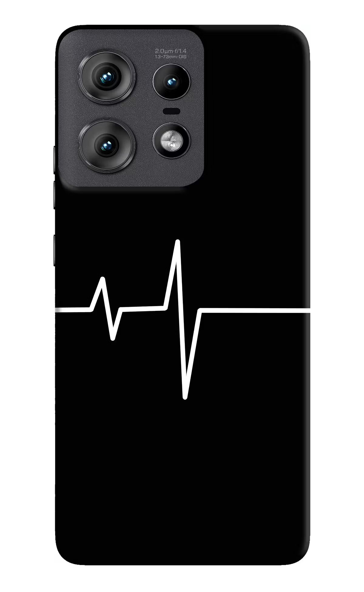 Heart Beats Moto Edge 50 Pro 5G Hard Case Back Cover by Casekaro