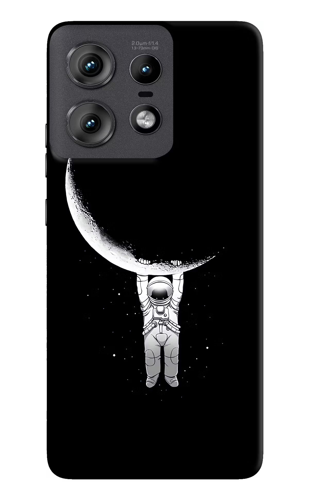 Moon Space Moto Edge 50 Pro 5G Hard Case Back Cover by Casekaro