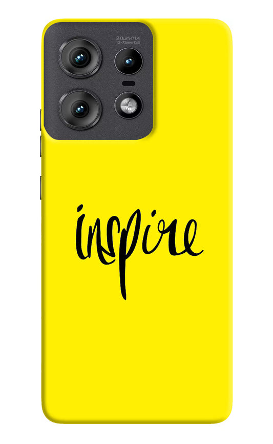 Inspire Moto Edge 50 Pro 5G Hard Case Back Cover by Casekaro