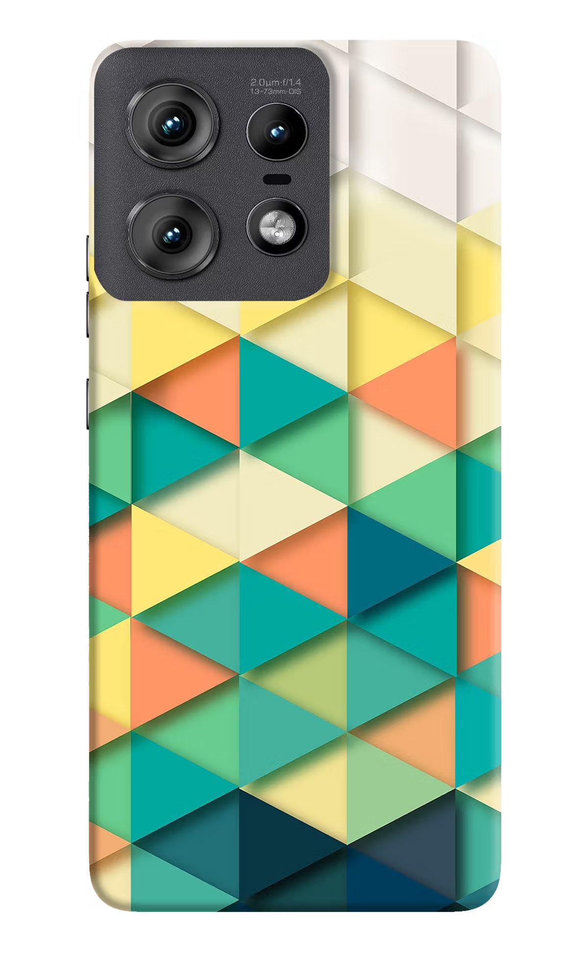 Abstract Moto Edge 50 Pro 5G Hard Case Back Cover by Casekaro