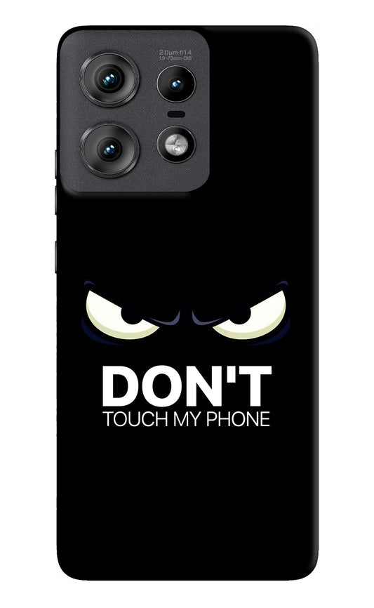 Don'T Touch My Phone Moto Edge 50 Pro 5G Back Cover